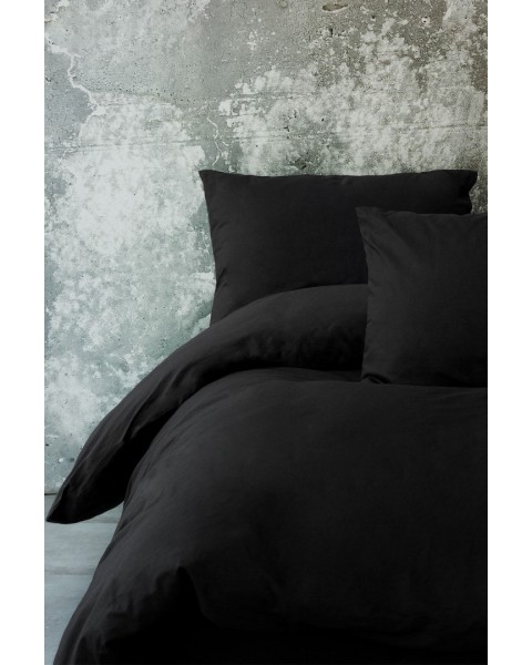 Ranforce Çift Kişilik Lastikli Çarşaflı Nevresim Takımı Simple Siyah 200 x 220 Ranforce Çift Kişilik Lastikli Çarşaflı Nevresim Takımı Simple Siyah 200 x 220