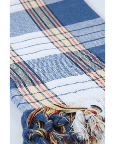 Klasik Hamam Peştamalı, %100 Pamuk, 80x180 Cm.-mavi  80 x 180  Lacivert